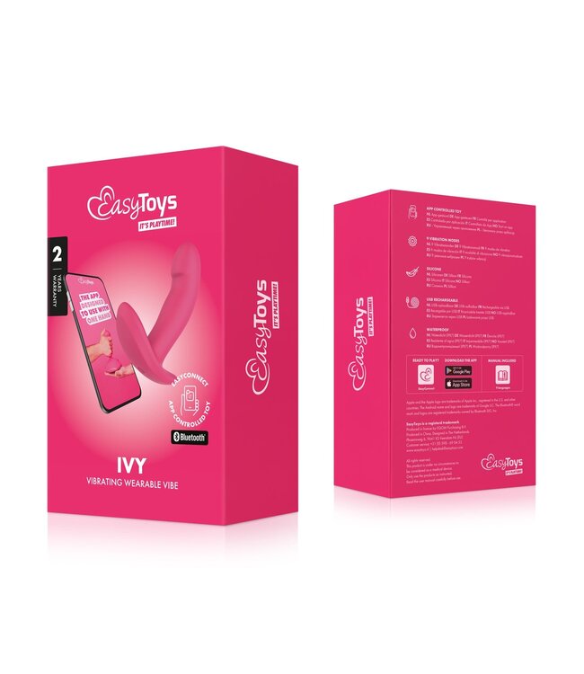 EasyConnect EasyConnect - Draagbare Vibrator Ivy app gestuurd