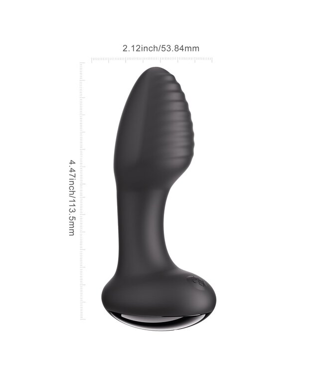 HoneyPlayBox HoneyPlayBox - Frenzy-Pressure Sensing App-Controlled Rotating Butt Plug Bl