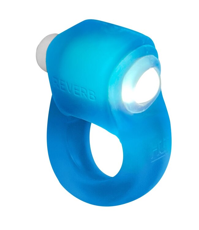 Oxballs Oxballs - Glowdick Cockring With Led Blue Ice