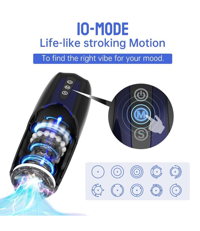 Magic Motion Magic Motion - Xone Masturbator - Zwart