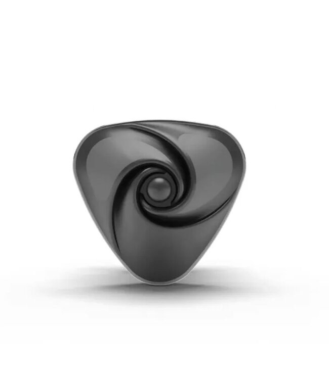Mystim Mystim - Hearts Desire eStim Lay-On Vibrator Zwart