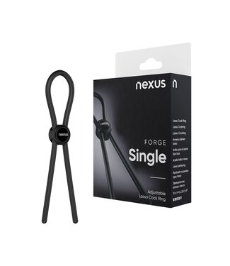 Nexus Nexus Forge - Verstelbare Penisring - Zwart