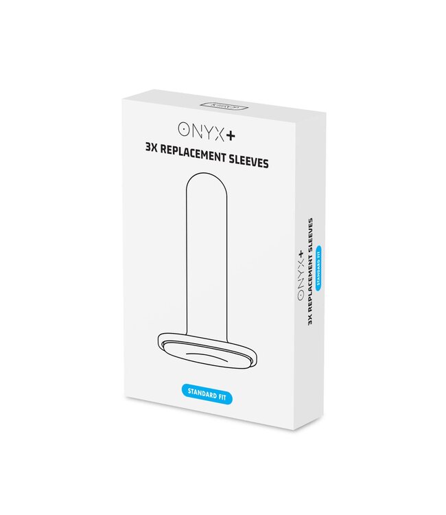 Kiiroo Kiiroo - Onyx+ Vervanghoesjes 3-Pack - Standaardmaat