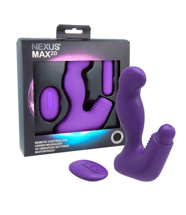 Nexus Nexus - Max 20 G-Spot & P-Spot Vibrator - Paars