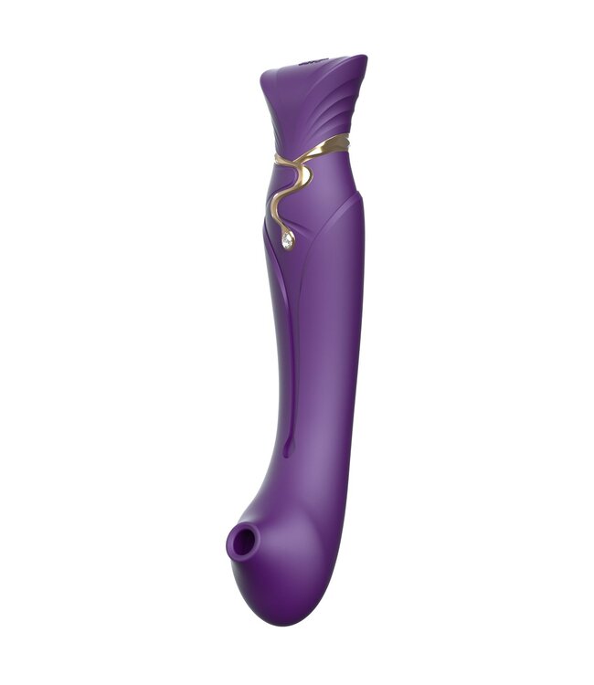 ZALO Zalo - Queen Set G-Spot Pulsewave Vibrator Paars