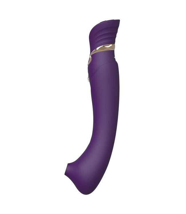 ZALO Zalo - Queen Set G-Spot Pulsewave Vibrator Paars