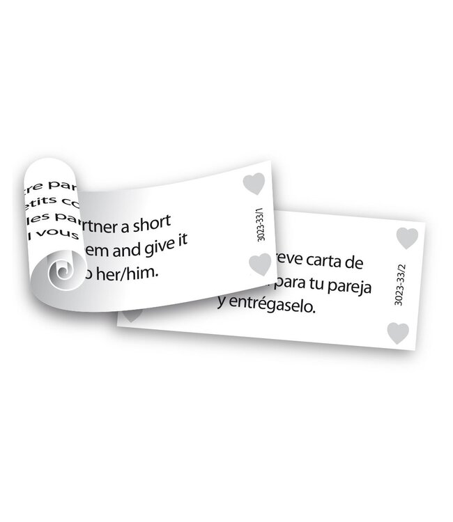 Tease & Please Romantic Heart - Romantisch Uitdagingsspel voor Koppels- EN/ES