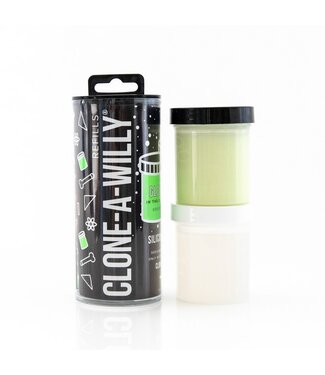 Clone a Willy Clone-A-Willy - Navulling Siliconenrubber - Glow in the Dark Groen
