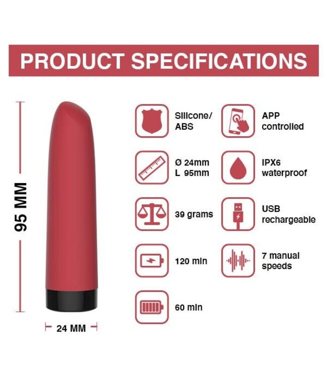 Magic Motion Magic Motion - Awaken App Controlled Mini Vibrator