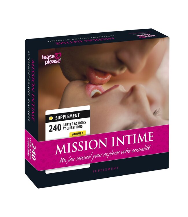 Tease & Please Mission Intime - Supplement Uitbreiding met 240 Nieuwe Opdrachten - FR