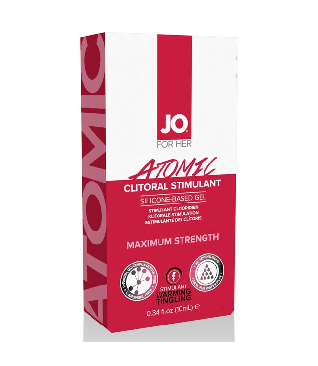 System JO System JO - Atomic Stimulerende Clitoris Gel Extra Sterk -10 ml