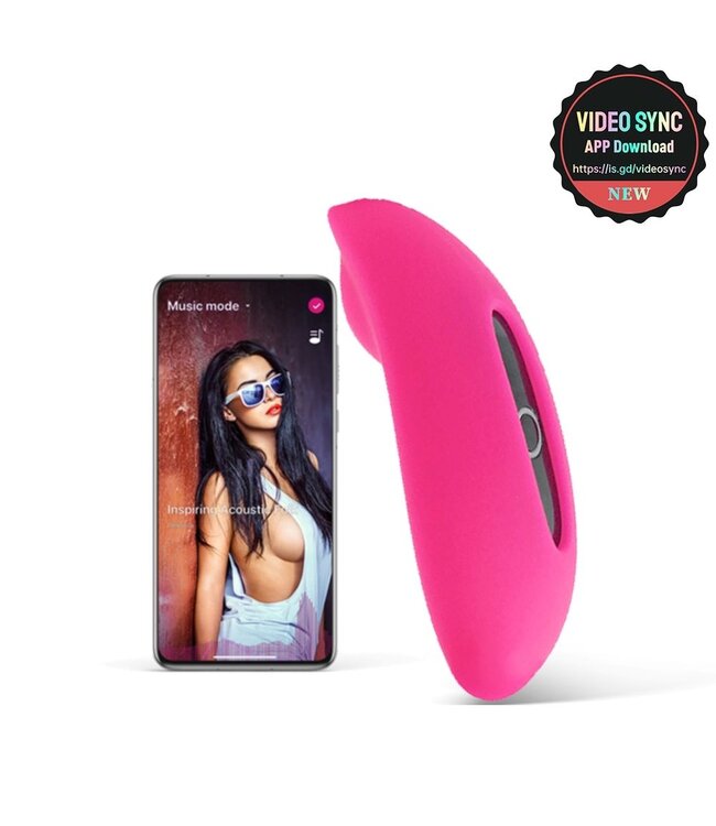 Magic Motion Magic Motion - Candy Met App Bedienbare Panty Vibrator - Roze