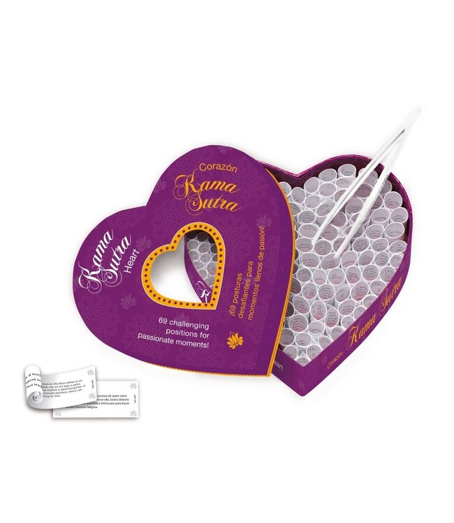 Tease & Please Kama Sutra – Heart Love Game – 69 Posities (EN-ES)
