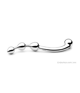 njoy Njoy Fun Wand - G-Spot/Prostaat Dildo - Zilver