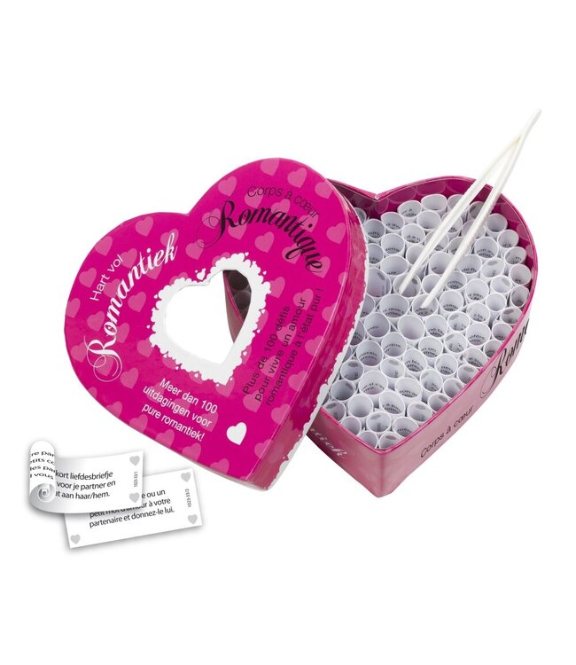 Tease & Please Hart vol romantiek & Corps a coeur romantique (NL-FR)