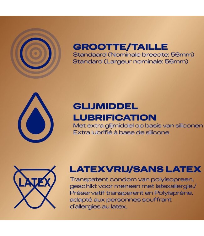 Durex Durex Nude No Latex - 20 Stuks