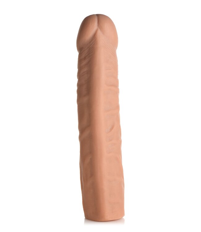 XR Brands JOCK Extra Lange Penis Sleeve 22,5 cm - Tan