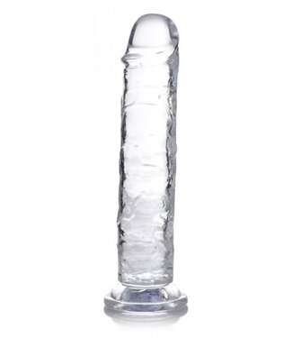XR Brands Jock C-Thru Transparante Dildo - 20 cm.