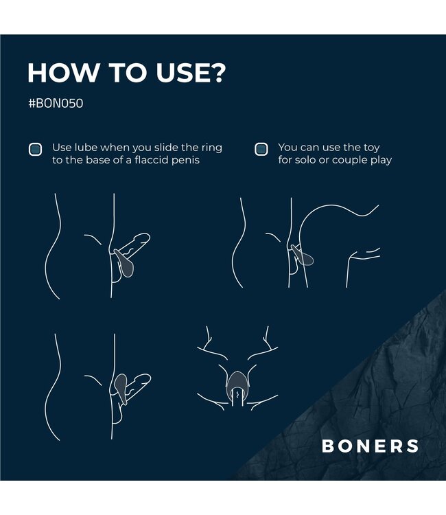 Boners Boners - Vibrerende Cockring