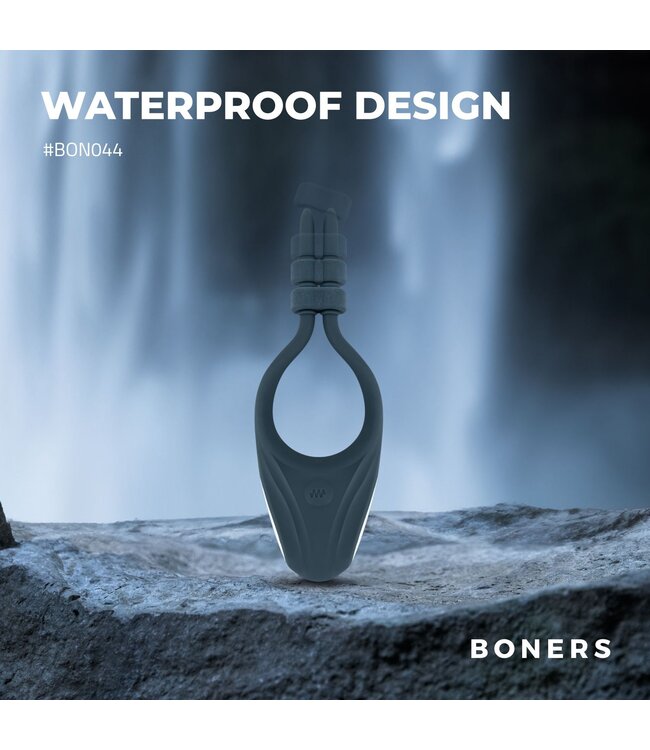 Boners Boners Verstelbare Cockring - Blauw