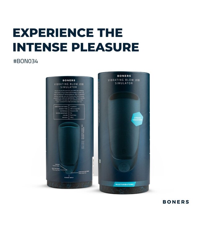 Boners Boners Vibrerende Blowjob Simulator