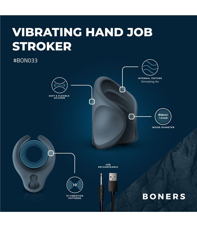 Boners Boners Vibrerende Handjob Masturbator