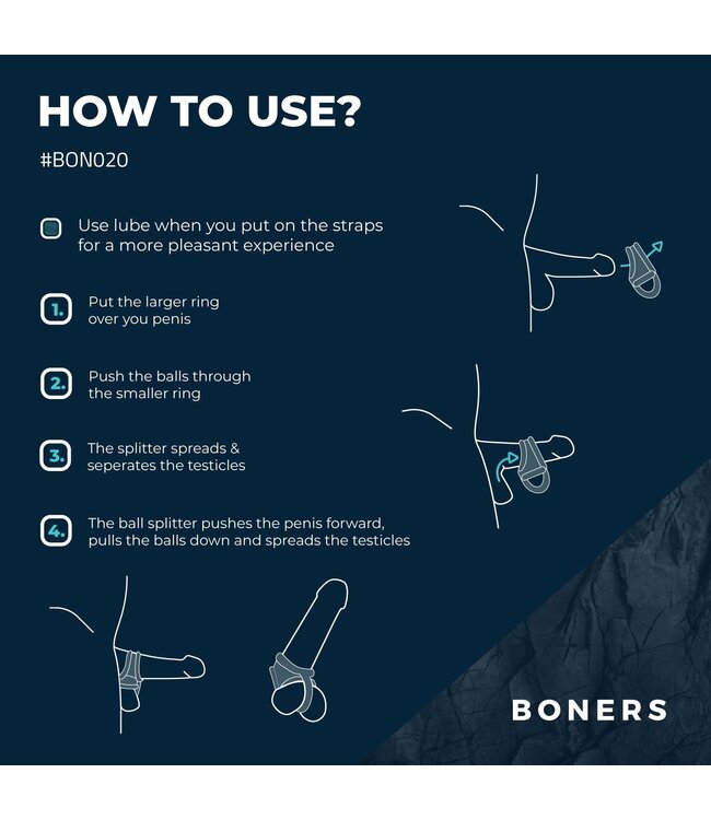 Boners Boners Liquid Silicone Ball Splitter