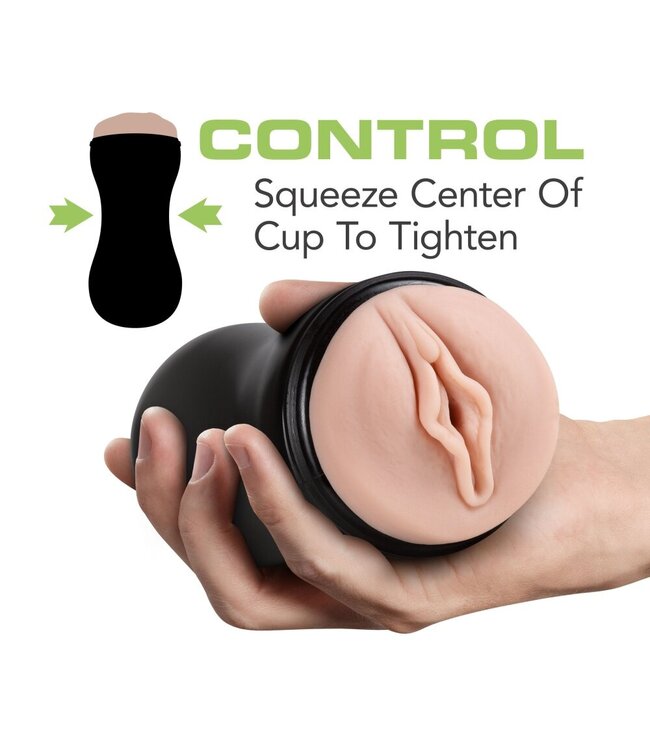 M for Men - Soft and Wet Masturbator Self Lubricating - Ribbels