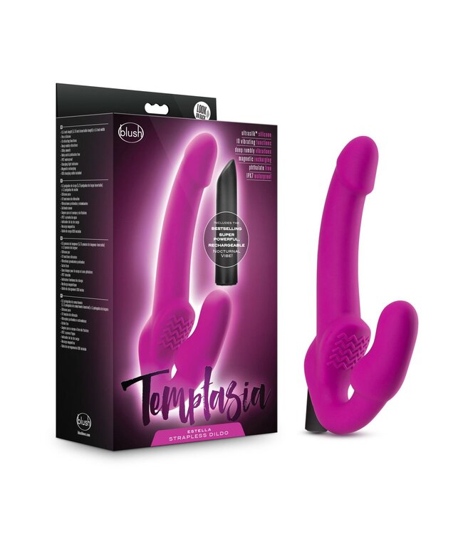 Temptasia Temptasia - Estella Vibrerende Strapless Strap-on - Roze