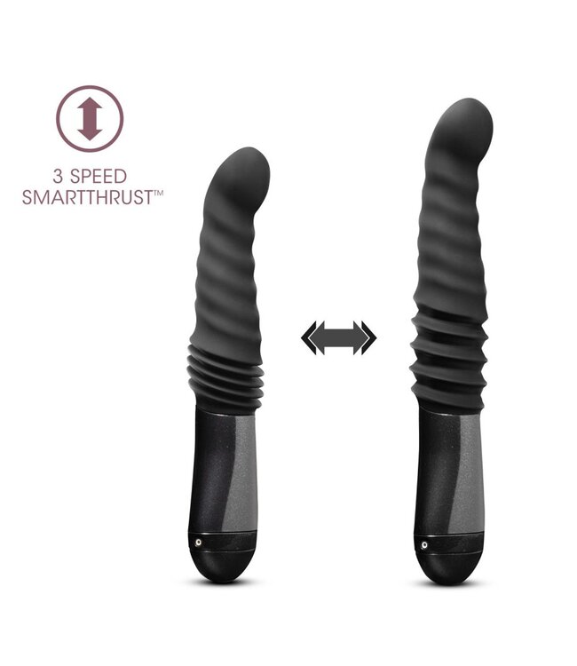 Temptasia Temptasia - Lazarus Stotende Dildo - Zwart