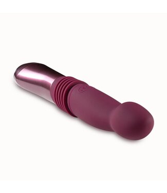 Temptasia Temptasia - Trixie Stotende Dildo - Wijnrood