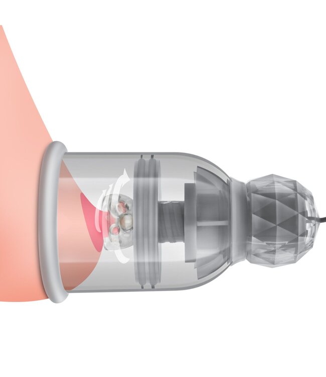 Temptasia Temptasia - Titillator Vibrerende En Roterende Tepelzuigers