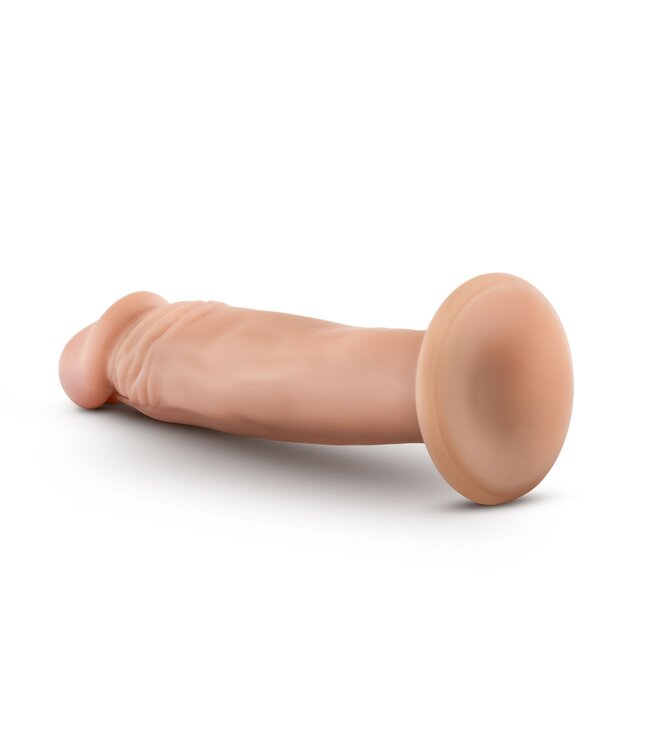 Dr Skin Dr. Skin - Dr. Small Dildo Met Zuignap 19 cm - Vanilla