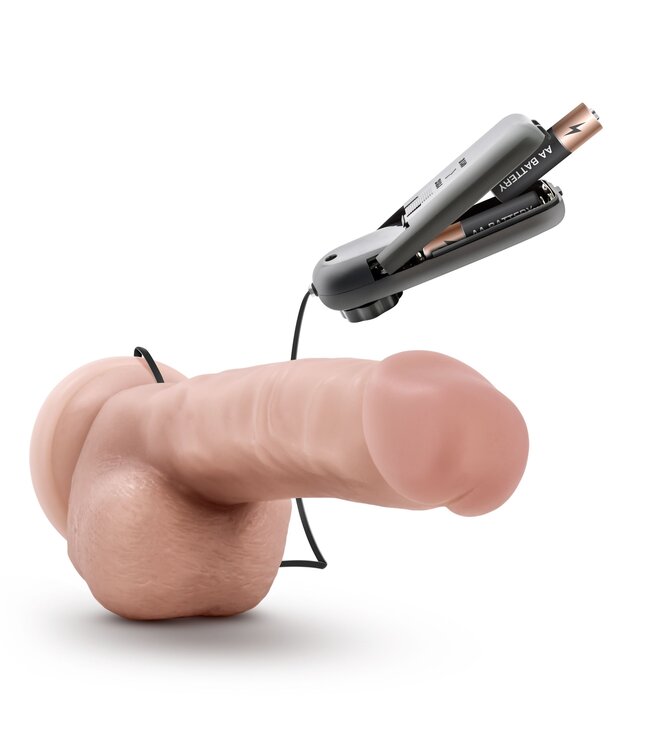 Dr Skin Dr. Skin - Dr. Jay Vibrator Met Zuignap 22 cm - Beige
