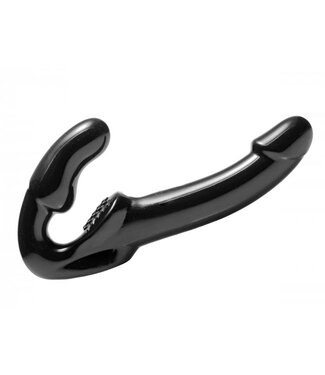 XR Brands Strapless Voorbind Dildo - Zwart