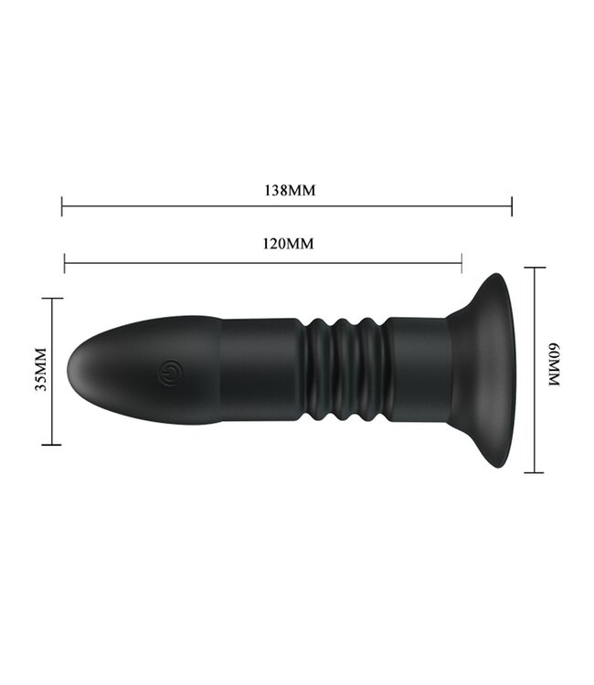 Pretty Love Magic Jingers Vibrerende/Stotende Buttplug