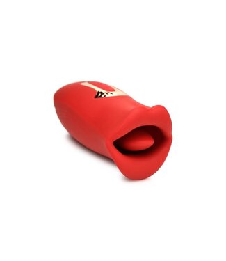 XR Brands Lickgasm - Kus Vibrerende Clitoris Stimulator - Rood