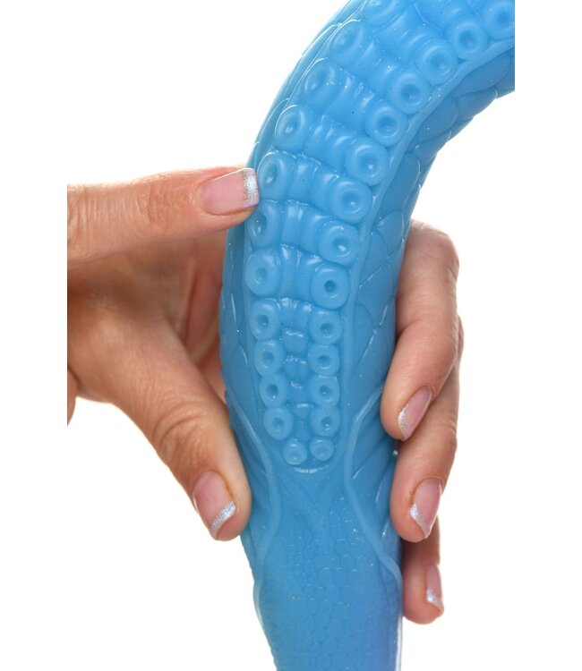 XR Brands Glow-in-the-Dark Dragon Siliconen Anaal Dildo