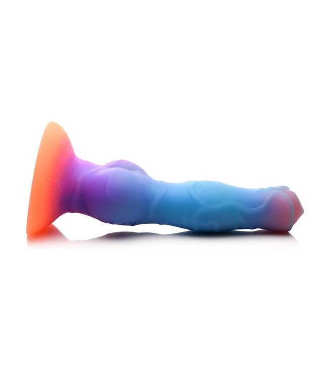 XR Brands Creature Cocks - Glow-in-the-dark Siliconen Alien Dildo