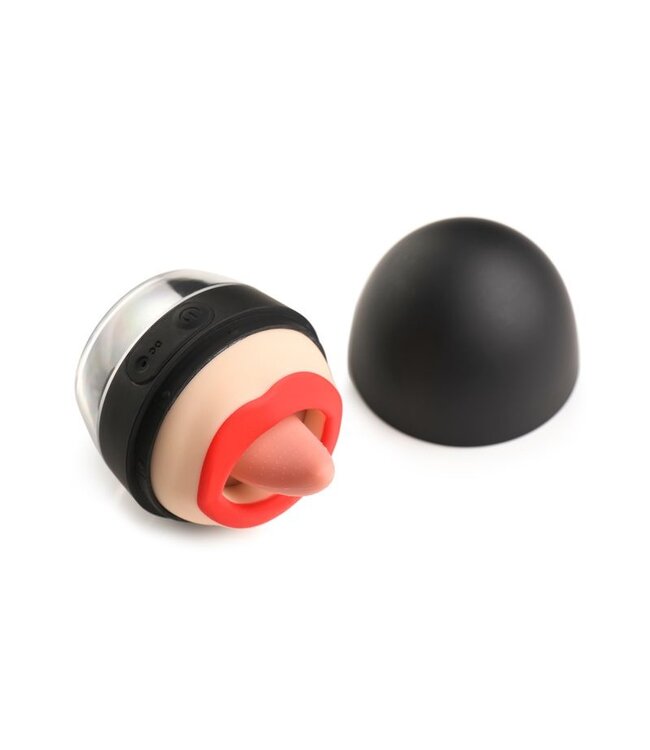XR Brands Lickgasm Lady Clitoris Stimulator Met Tong
