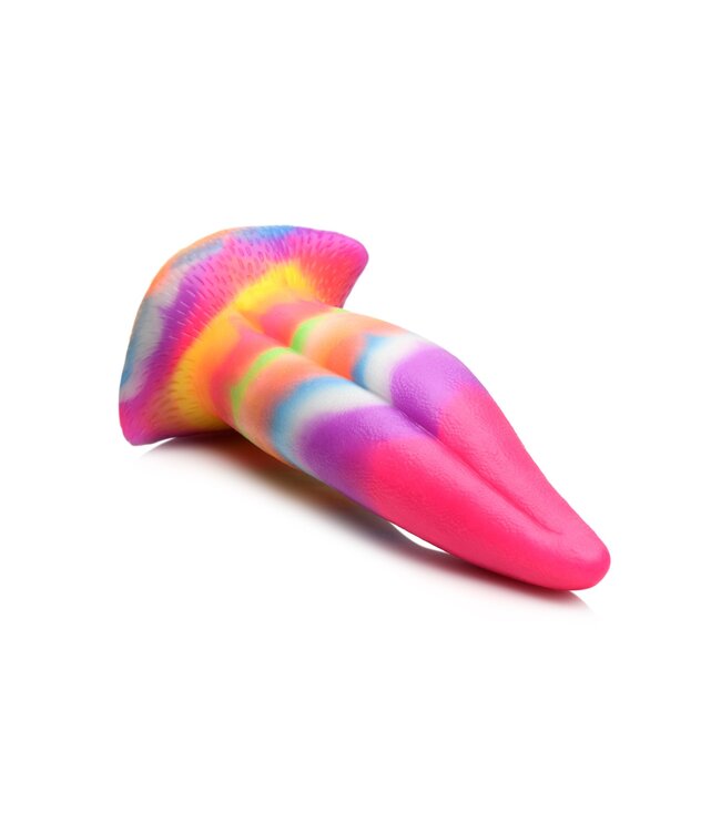XR Brands Glow-in-the-dark Unicorn Tongue Dildo