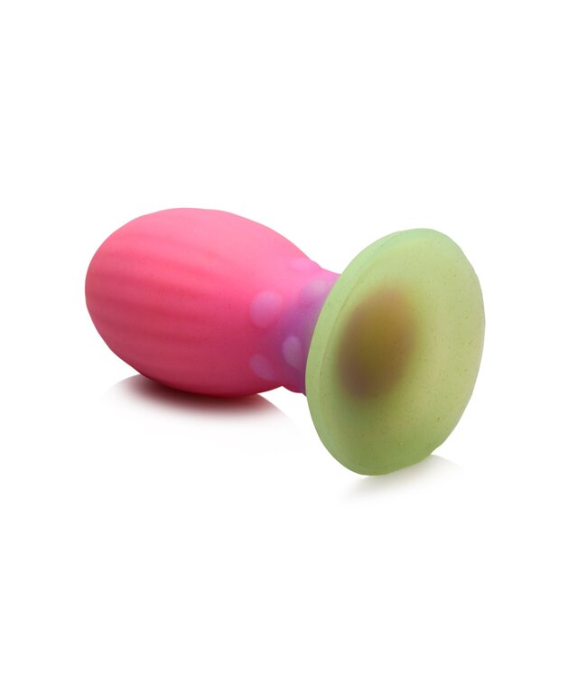 XR Brands Glow-In-The-Dark Siliconen Xeno Ei - XL
