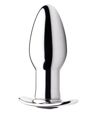 XR Brands Chrome Blast Oplaadbare Buttplug Met Afstandsbediening - Klein