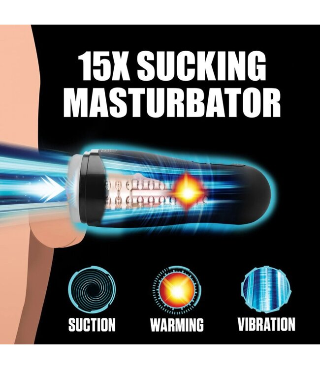 XR Brands Auto Milker 15X Zuigende Masturbator