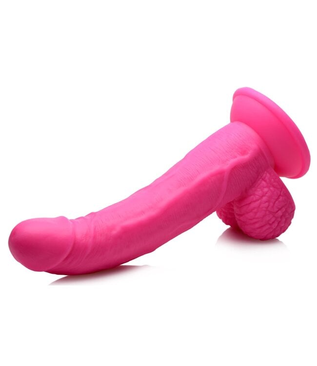 XR Brands Poppin Dildo 19 cm - Roze