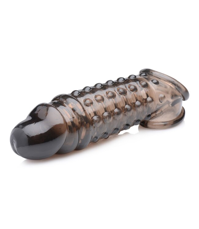 XR Brands Size Matters - Penis Verlengende Sleeve - Smoke