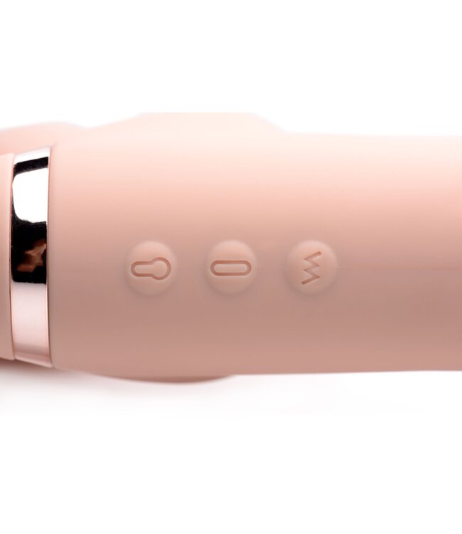 XR Brands Swirl Vibrerende Strapless Strap-On