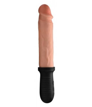 XR Brands Automatische Stotende Vibrator Met Handvat