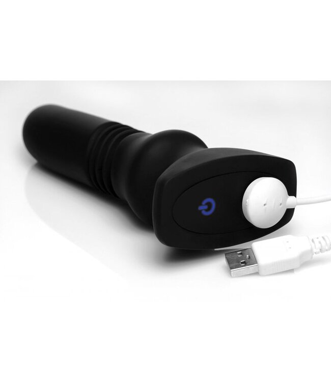 XR Brands Thunderplug Stotende & Vibrerende Prostaat Vibrator