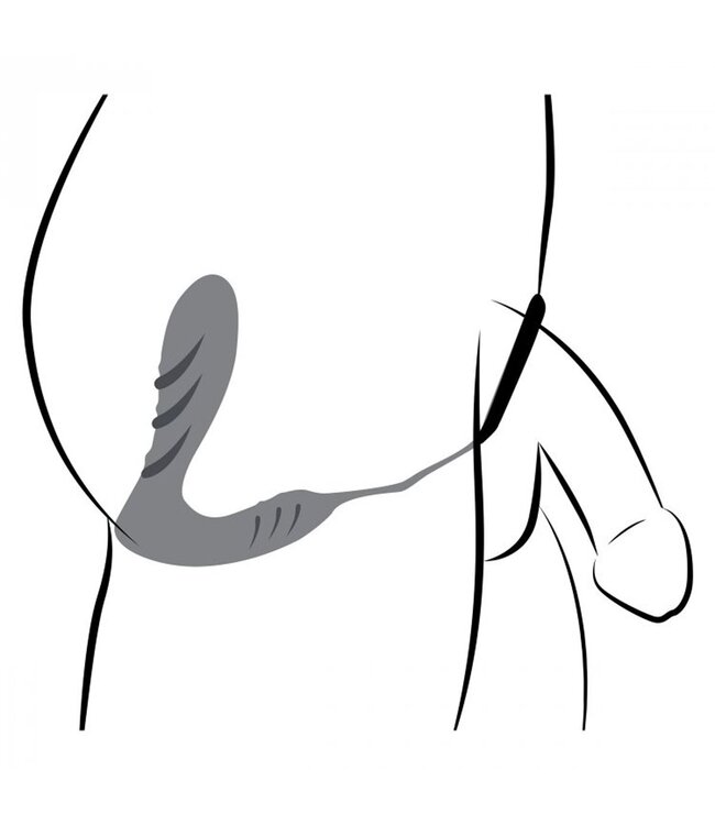 XR Brands Prostaat Vibrator en Cockring met Afstandsbediening